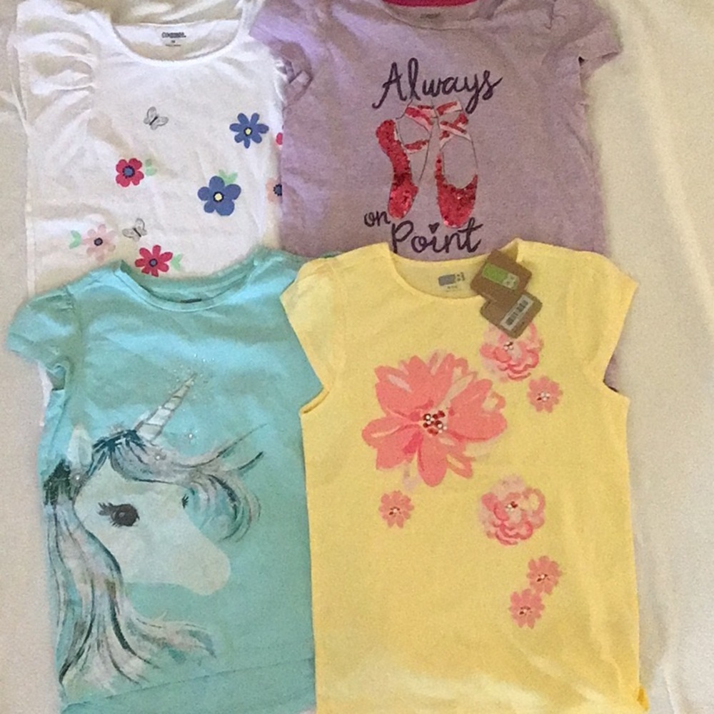 Lot of Gymboree and Crazy 8 Short Sleeve Shirts